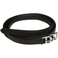 Schockemöhle Stijgbeugelriemen Colorado Espresso/Zilver