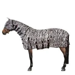 Imperial Riding Vliegen-UV Deken M, Hals Masker En Buikflap Zebra 165/215