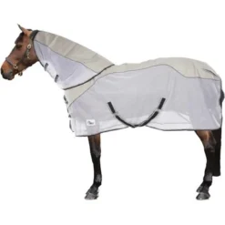 Harry's Horse Vliegendeken SummerRain WP Grijs