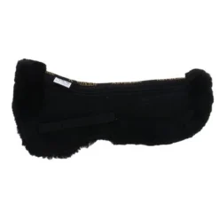 Kavalkade Onderlegger Met Lamsvel En Inlagen Zwart