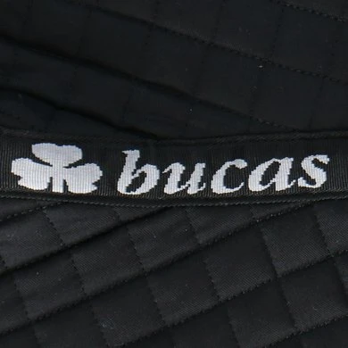 Bucas Max Saddle Pad Dress Black/Silver Full - Afbeelding 5