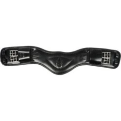 Anky Singel Leer Dressuur Anatom. 2-Zijde Elast. Zwart