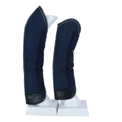 EQUITHÈME Transportbeschermers 600D Marine Blauw/Grijs/Wit - Afbeelding 3