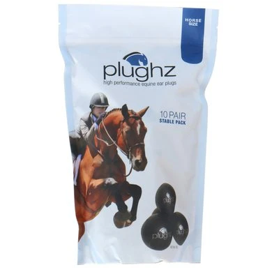 LeMieux Oordoppen Plughz Black 10 Stuks