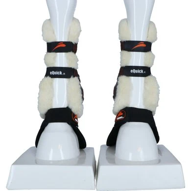 EQuick Peesbeschermers EShock Overreach Fluffy Bruin Cob - Afbeelding 2