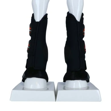 EQuick Transport Peesbeschermers Stable Boots Classic Rear Zwart - Afbeelding 2