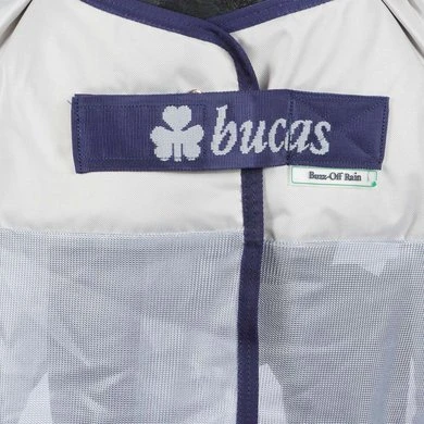 Bucas Buzz-Off Rain & Neck Zilver/Blauw 145/198 - Afbeelding 4