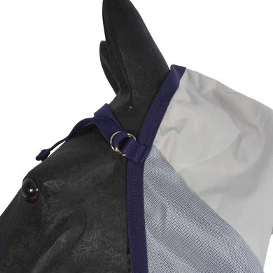 Bucas Buzz-Off Rain & Neck Zilver/Blauw 145/198 - Afbeelding 7