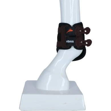 EQuick Strijklappen EShock Rear Legend Bruin Full - Afbeelding 4