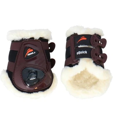EQuick Strijklappen EShock Rear Legend Fluffy Bruin