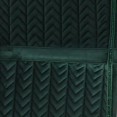 Kentucky Horsewear Kentucky Zadeldekje Velvet Pearls Dressuur Pine Green Full - Afbeelding 8