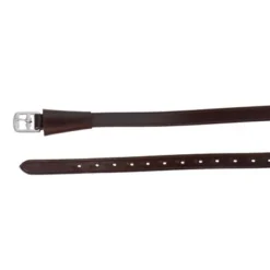 F.R.A. Stijgbeugelriemen 22mm Leer Bruin 125cm
