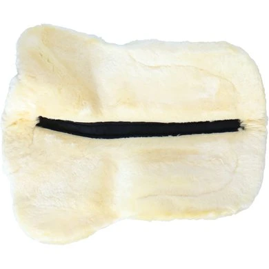 F.R.A. Zadelonderlegger De Luxe Zwart/Naturel - Afbeelding 2