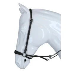 F.R.A. Bitloos Hoofdstel Mewi Nikkel Fitting Bruin Full