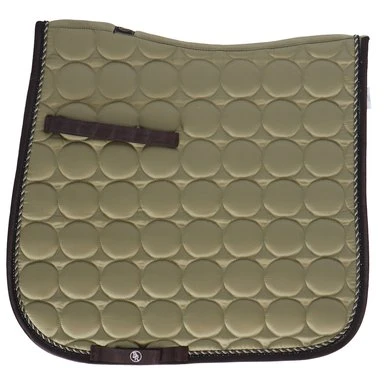 BR Zadeldekje Satin Dream Dressuur Olive Green