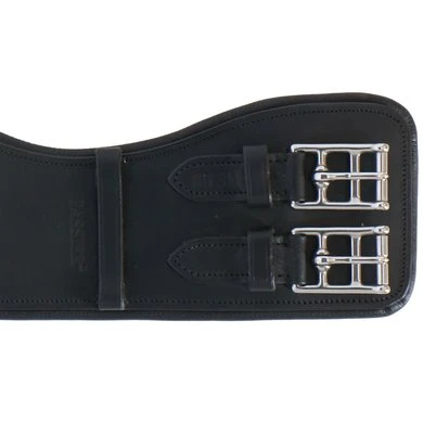 Passier Singel Leder Gebogen Zwart - Afbeelding 5