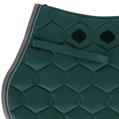 Eskadron Zadeldek Glossy Wave Contrast VZ Racing Green Full - Afbeelding 3