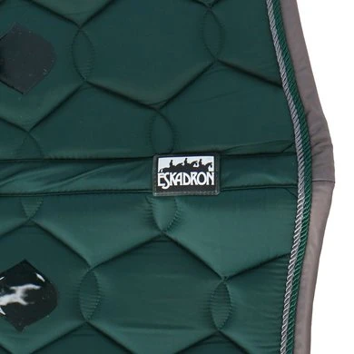 Eskadron Zadeldek Glossy Wave Contrast VZ Racing Green Full - Afbeelding 6