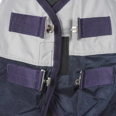 HKM Vliegendeken Rain Donkerblauw/Grijs - Afbeelding 3