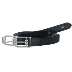 LeMieux Beugelriemen Vector Leer Zwart