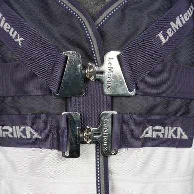 LeMieux Vliegendeken Arika Shower-Tek Navy/Grijs Dots - Afbeelding 3