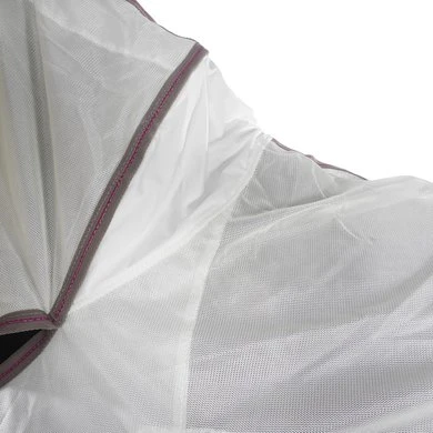 Weatherbeeta Comfitec Airflow II Combo Neck Wit/Donkergrijs/Orchid - Afbeelding 11