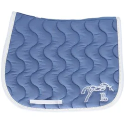 PÉNÉLOPE Pénélope Zadeldekje Classique Springen Laguneblauw/Wit Full