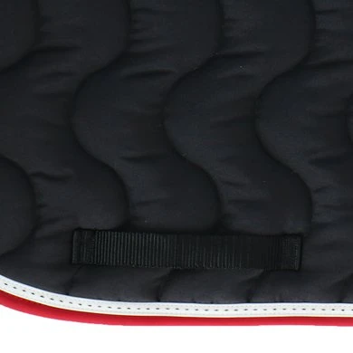 PÉNÉLOPE Pénélope Zadeldekje Classique Springen Zwart/Rood Full - Afbeelding 4