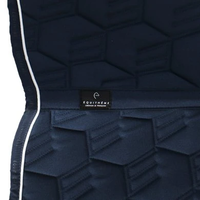 EQUITHÈME Zadeldekje French Touch Veelzijdig Navy - Afbeelding 3