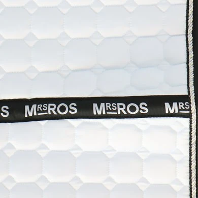 Mrs. Ros Zadeldekje Epic Dressuur Wit/Zwart - Afbeelding 6