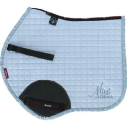 LeMieux Zadeldekje Mini Jump Suede Square Mist Mini