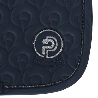 Eskadron Zadeldekje Platinum Pure Highgloss Peacock Dressuur Navy - Afbeelding 5