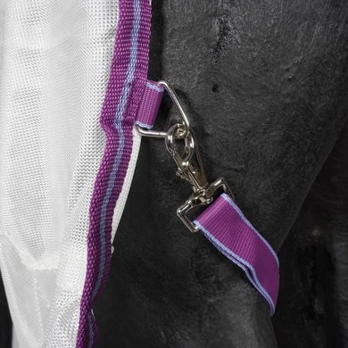 Weatherbeeta Comfitec Airflow II Combo Neck Wit/Lichtblauw/Paars - Afbeelding 10