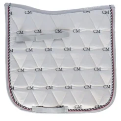 HKM Zadeldekje Della Sera Classico Dressuur Grijs Pony