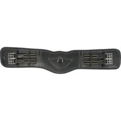 Horka Dressuursingel Leer Zwart/zilver