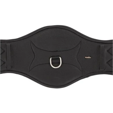 Premiere Dressuursingel Calais Buikflap Kort Zwart 80cm - Afbeelding 3