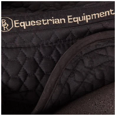 BR Zadelonderlegger Sheepskin Uitneembare Kussens Zwart Full - Afbeelding 3