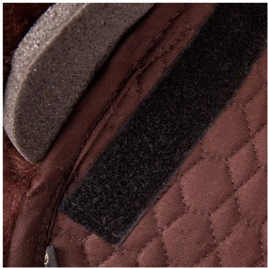 BR Zadelonderlegger Sheepskin Uitneembare Kussens Bruin Full - Afbeelding 4