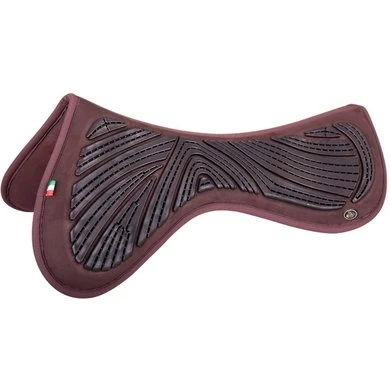 BR Zadelonderlegger Memory Foam & Gel Bruin/Zwart L