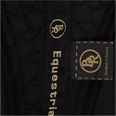 BR Zadelonderlegger Impact Vrij Wervelkanaal Sheepskin Zwart/Zwart - Afbeelding 2