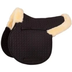 BR Schabrak VZ Sheepskin Sheepskinkussen Zwart/Naturel Full