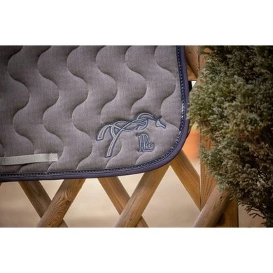 PÉNÉLOPE Pénélope Zadeldekje Classique Springen Grijs/Navy Full - Afbeelding 2