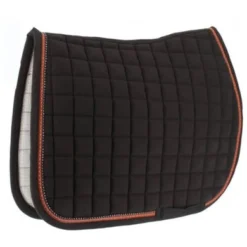 PÉNÉLOPE Pénélope Zadeldekje Crystal Springen Zwart/Caramel Full