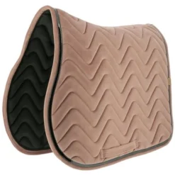 EQUITHÈME Zadeldekje Glossy Veelzijdig Oud Roze Full