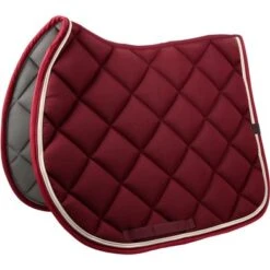 Equithème Zadeldekje Classic Springen Burgundy Full