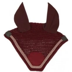 Equithème Oornetje Badge Burgundy Full