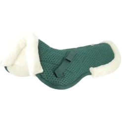 EQUITHÈME Zadelonderlegger Pro Air Donkergroen Full