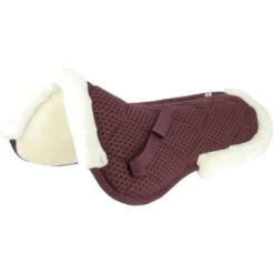 EQUITHÈME Zadelonderlegger Pro Air Burgundy Full