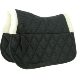 EQUITHÈME Zadeldekje Pro Air Veelzijdig Zwart Full