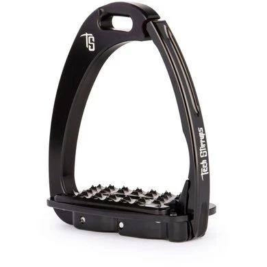 Tech Stirrups Stijgbeugels Venice Sloped Zwart/Zwart M